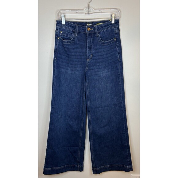 MAEVE by Anthropologie Wide Leg High Rise Jeans Women 27 Medium Wash 5-Pocket - Picture 1 of 12